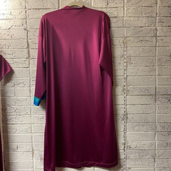 Vanity Fair Vintage nightgown robe nightgown 2pc Set 70s Large - Picture 9 of 11